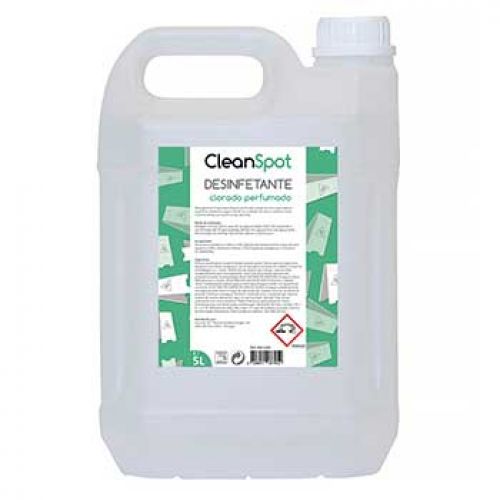 Detergente Cleanspot Clorado Perfumado 5L , CLEANSPOT , 6831180 , 5608011077452